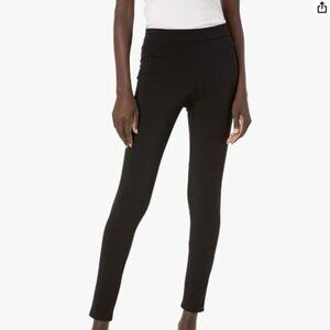 NWT Theory Heathered Charcoal Shawn C2 Polish Ponte Leggings S